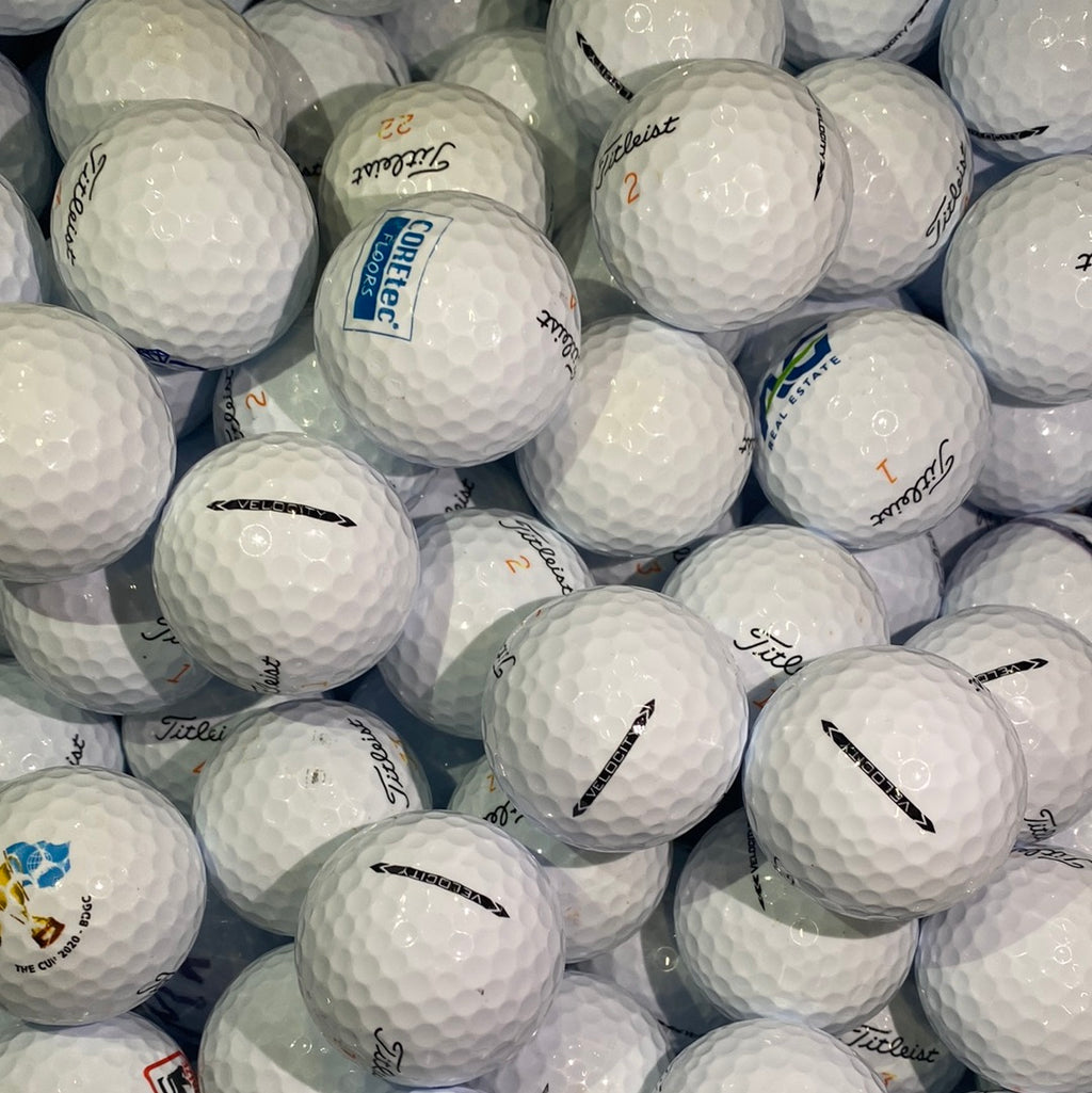 Used Titleist Velocity Golf Balls Titleist Velocity Lakeballs