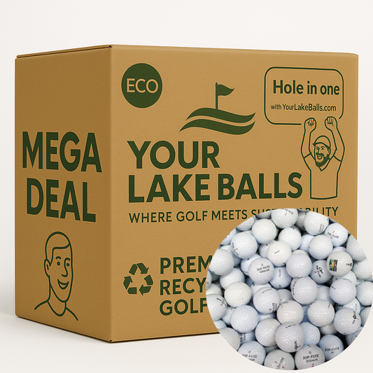 100 Pack de balles de golf Topflite Mix Cross (Lakeballs/ Balles de golf usagées)