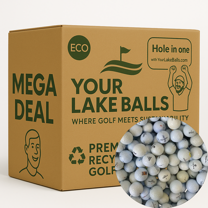 Lot de 100 balles de golf usagées Mix / Lakeballs Mix