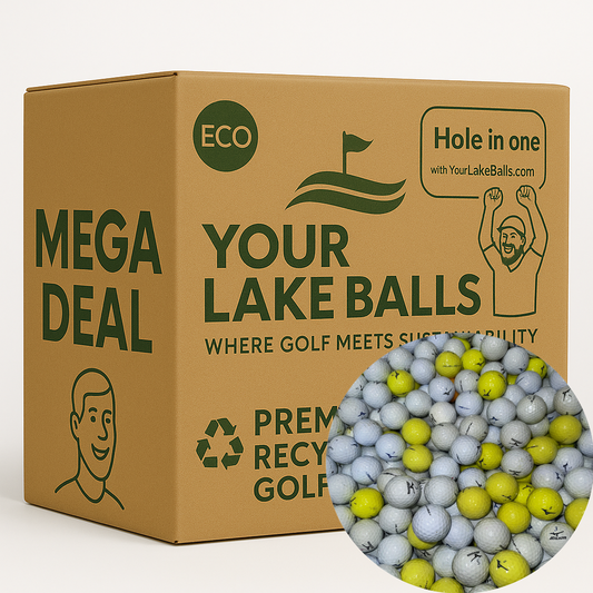 Lot de 100 balles de golf Mizuno Mix Cross (Lakeballs / balles de golf d'occasion)