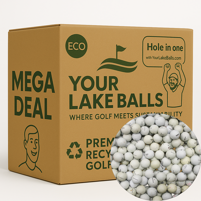 Pack de 100 balles de golf Wilson/Wilson Staff Mix Cross (Lakeballs/balles de golf usagées)