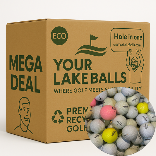 Paquet de 100 balles de golf Bridgestone Mix Cross (balles de lac/balles de golf usagées)