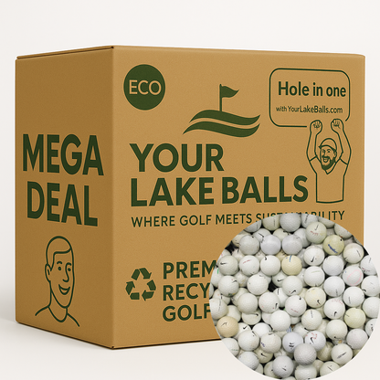 Pack de 100 balles de golf Nike Mix Cross (balles de lac/balles de golf usagées)