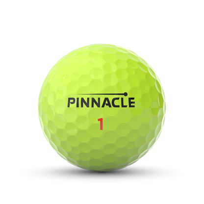 Pinnacle Rush Balles de golf jaunes