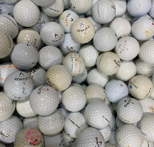 100 pakke Callaway Mix Golf Balls Cross (Lakeballs/ Brukte Golf Balls)