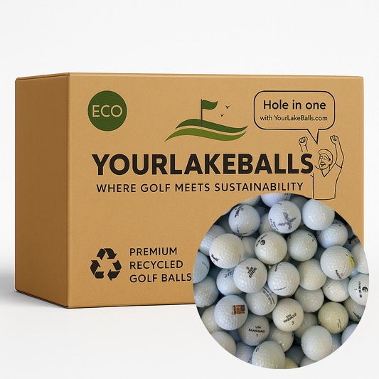 Assortiment de marques de balles de golf usagées