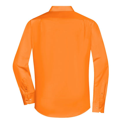 James & Nicholson Overhemd Heren met Lange Mouw (Inclusief TLRGolf 2 wasknijpers) - Blouse Heren - Overshirt Heren