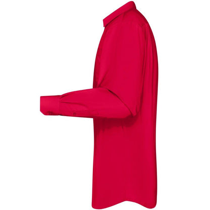 James & Nicholson Overhemd Heren met Lange Mouw (Inclusief TLRGolf 2 wasknijpers) - Blouse Heren - Overshirt Heren