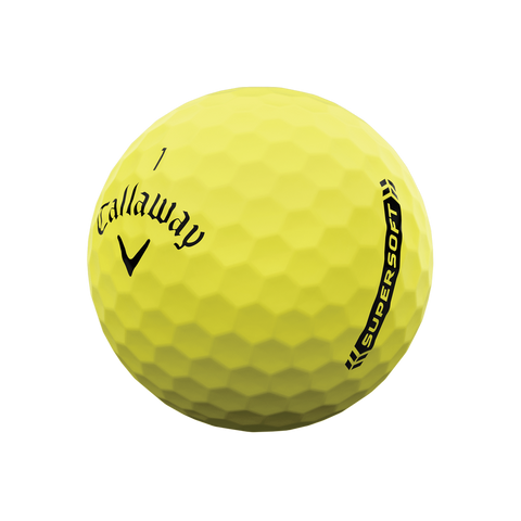 Matné golfové míčky Callaway Supersoft