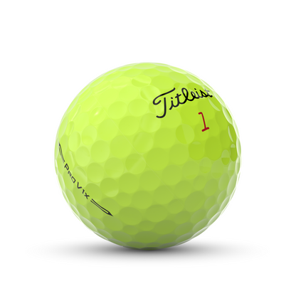 Žlté golfové loptičky Titleist Pro V1 (2020 – 2022)