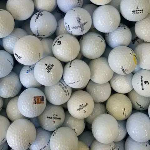 100 Pack Used Golf Balls Mix / Lakeballs Mix MIX Lakeballs