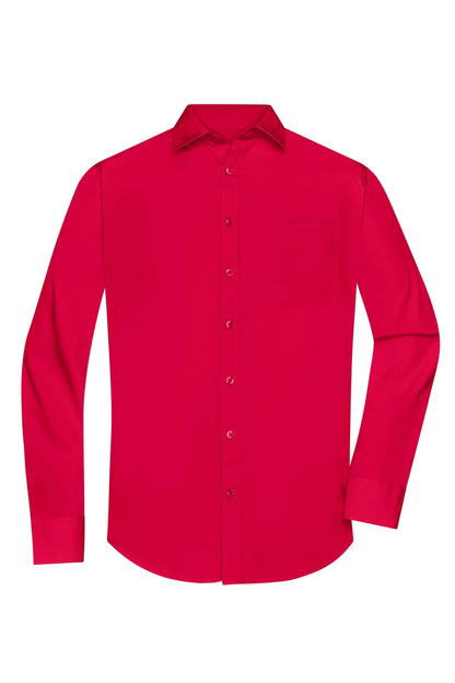 James & Nicholson Men Longsleeve Poplin Shirt YourLakeBalls