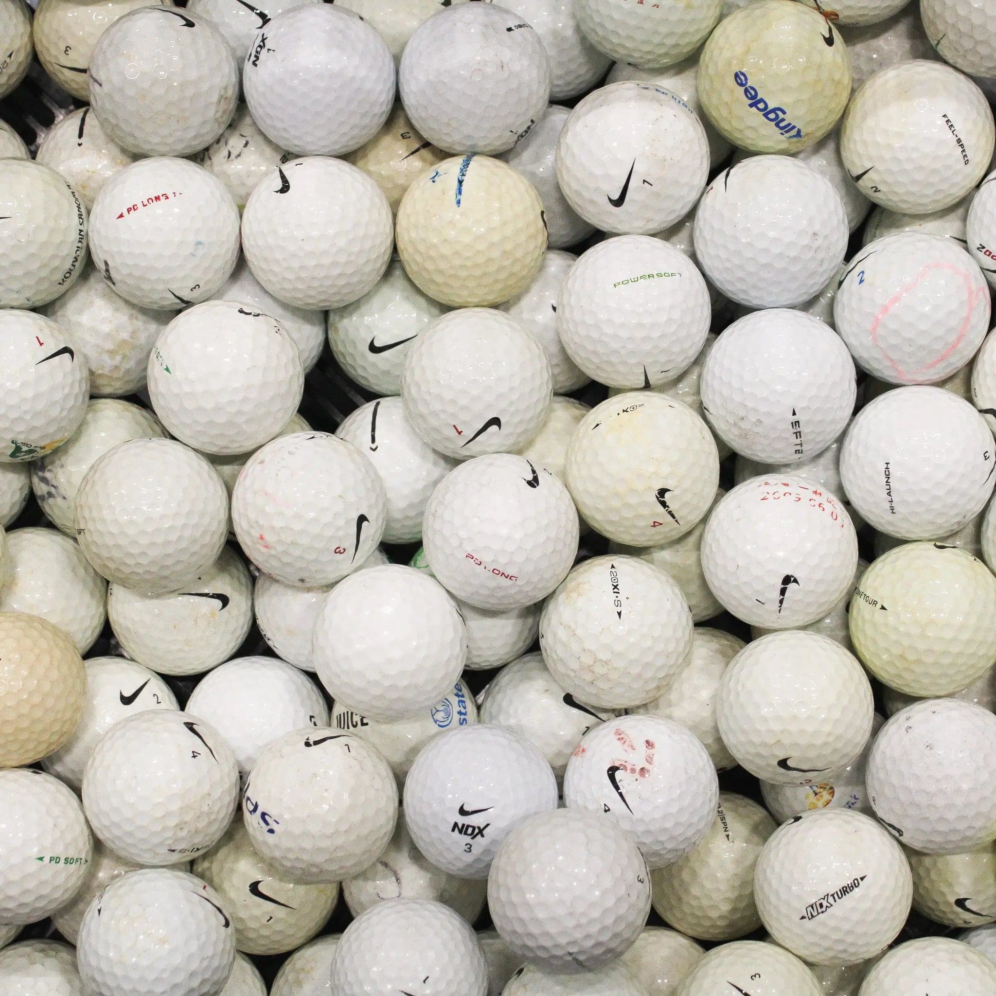 100 Pack Nike Mix Golf Balls Cross Lakeballs Used Golf Balls