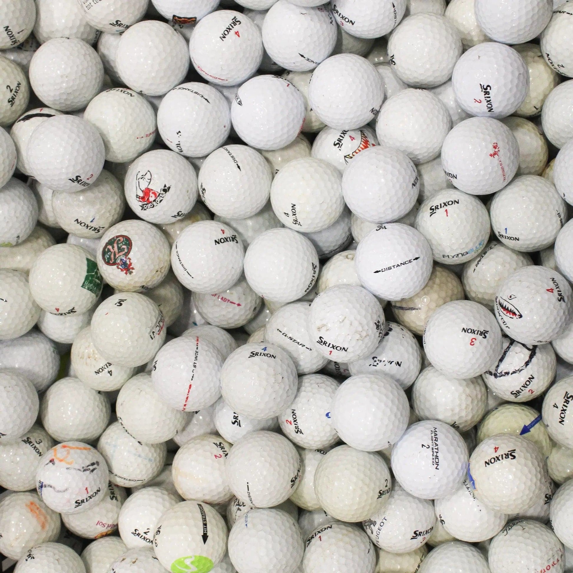 Srixon Golf Balls Mix LAKEBALLS / USED GOLF BALLS Srixon