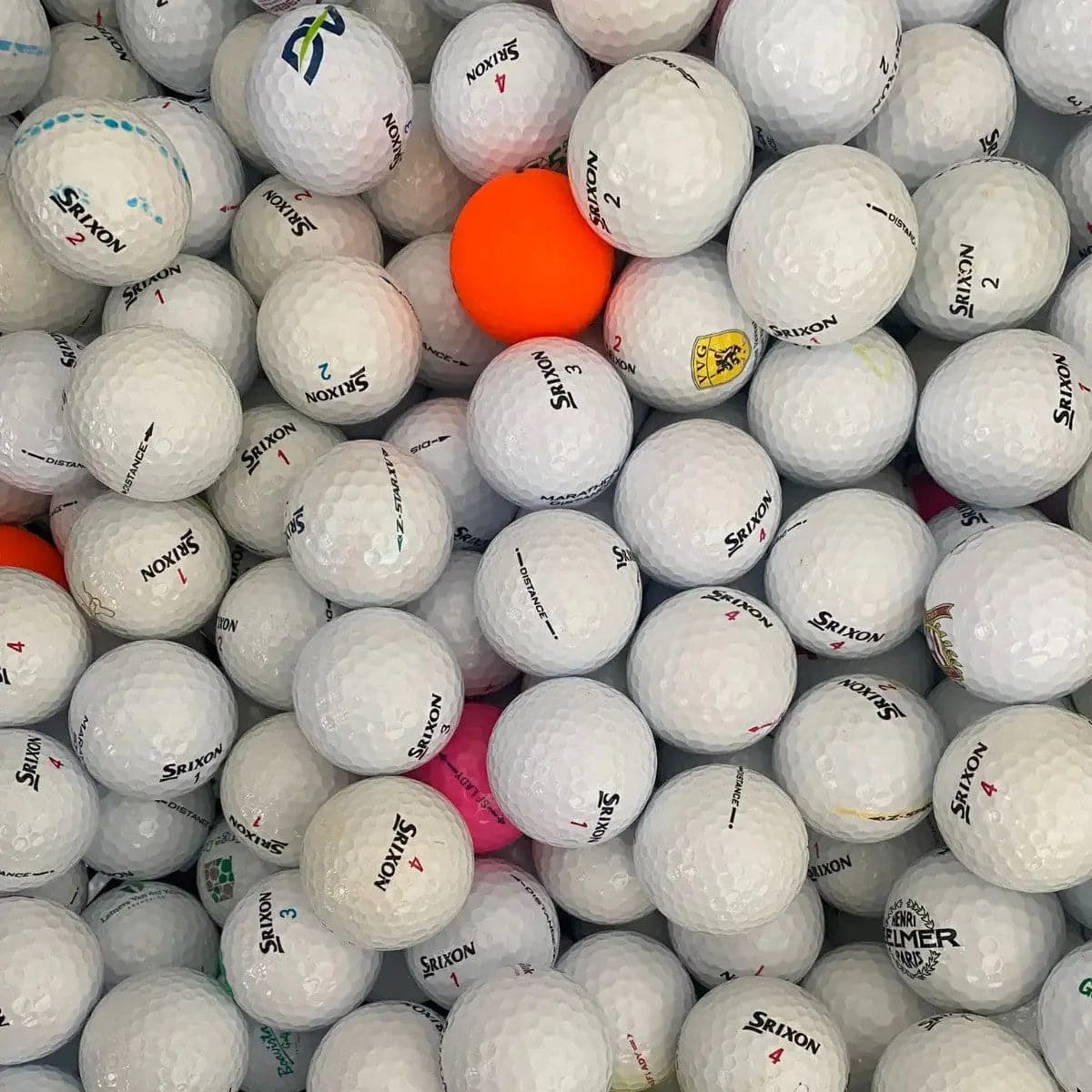 スリクソン ゴルフボール ミックス LAKEBALLS / GOLF BALLS