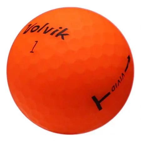 Volvik Vivid Golf Balls (Colored Yellow Red Orange Blue Mixed Crystal) Volvik