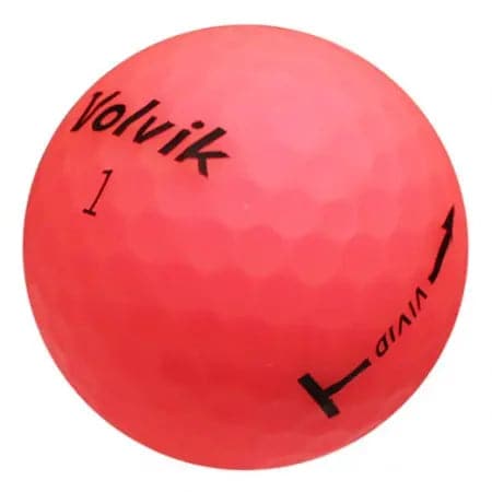 Volvik Vivid Golf Balls (Colored Yellow Red Orange Blue Mixed Crystal) Volvik